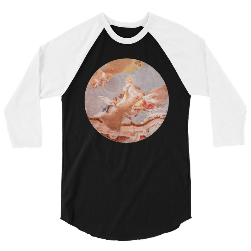 Sistine Chapel Cherubs Classic T 3/4 Sleeve Shirt by cm-arts | Artistshot