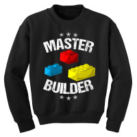 Cool Master Builder Building Blocks Men Women Youth Sweatshirt | Artistshot