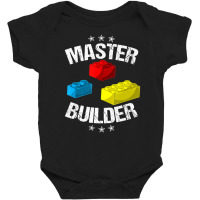 Cool Master Builder Building Blocks Men Women Baby Bodysuit | Artistshot