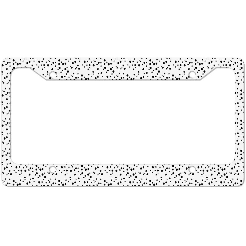 Dalmatian Dog Funny Halloween Costume Diy Pet Owner T Shirt License Plate Frame | Artistshot