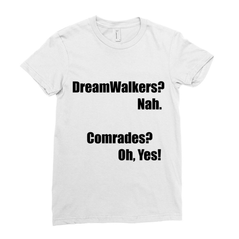 Dreamwalker Comrades Ladies Fitted T-Shirt by cm-arts | Artistshot