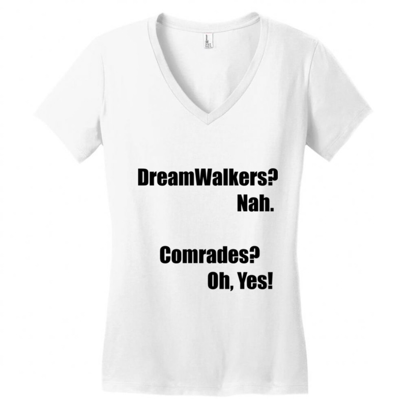 Dreamwalker Comrades Women's V-Neck T-Shirt by cm-arts | Artistshot