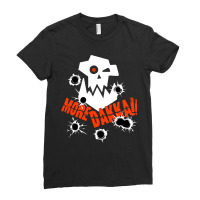 More Dakka Ork Miniature Tabletop Wargaming Waagh Ladies Fitted T-shirt | Artistshot