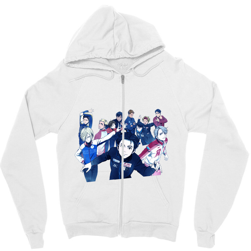 Anime Zipper Hoodie by dosogedhe | Artistshot