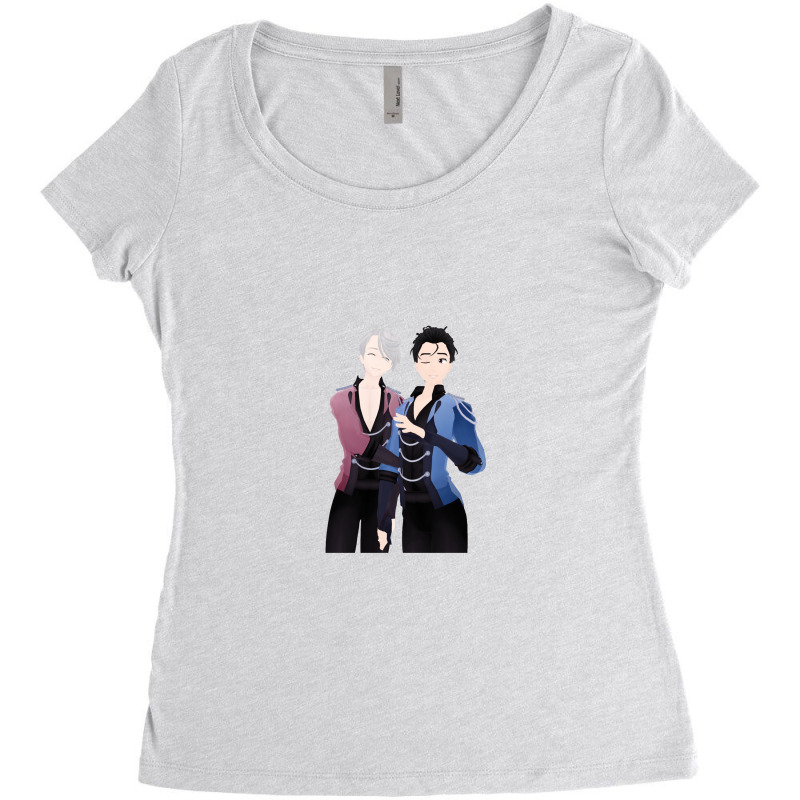 Anime Women's Triblend Scoop T-shirt by dosogedhe | Artistshot