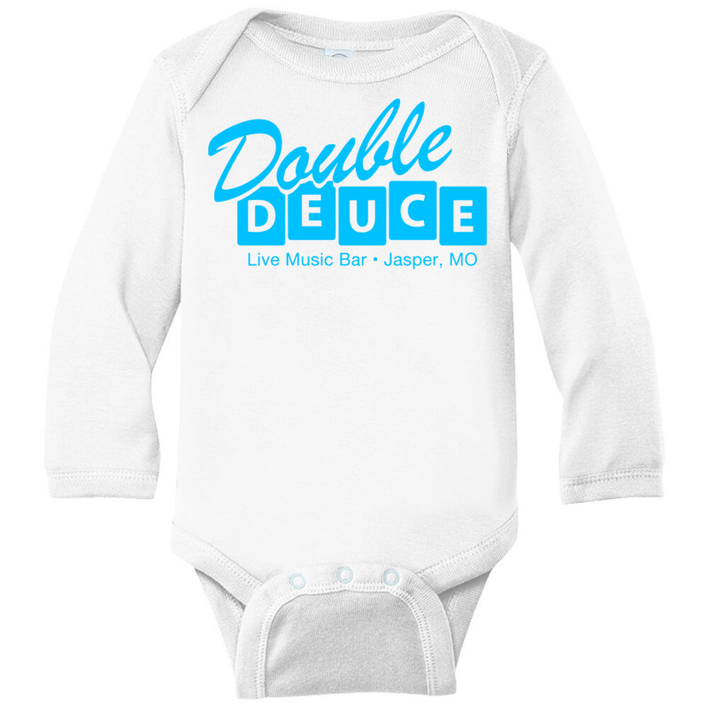 Retro 80s Double Deuce Roadhouse Pullover Hoodie Long Sleeve Baby Bodysuit by cm-arts | Artistshot