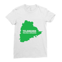 Telengana - Telugu Angana Ladies Fitted T-shirt | Artistshot