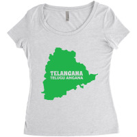 Telengana - Telugu Angana Women's Triblend Scoop T-shirt | Artistshot