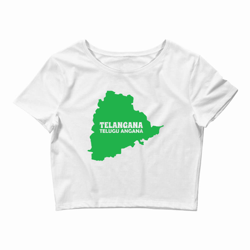 Telengana - Telugu Angana Crop Top by RILEYALLEN | Artistshot