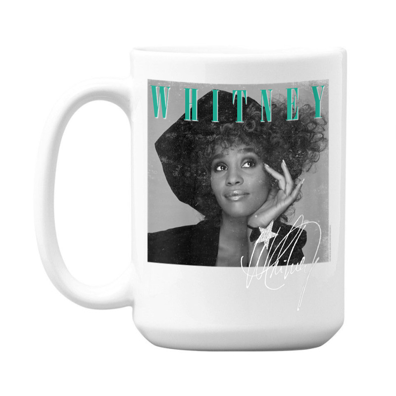 Womens Whitney Houston Shooting Star V Neck T Shirt 15 Oz Coffee Mug | Artistshot