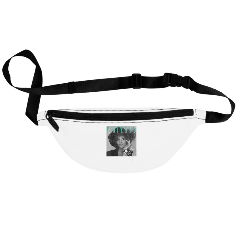 Womens Whitney Houston Shooting Star V Neck T Shirt Fanny Pack | Artistshot