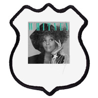 Womens Whitney Houston Shooting Star V Neck T Shirt Shield Patch | Artistshot