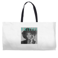 Womens Whitney Houston Shooting Star V Neck T Shirt Weekender Totes | Artistshot