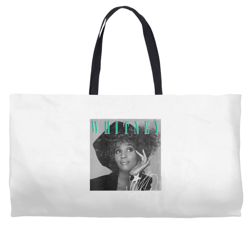 Womens Whitney Houston Shooting Star V Neck T Shirt Weekender Totes | Artistshot