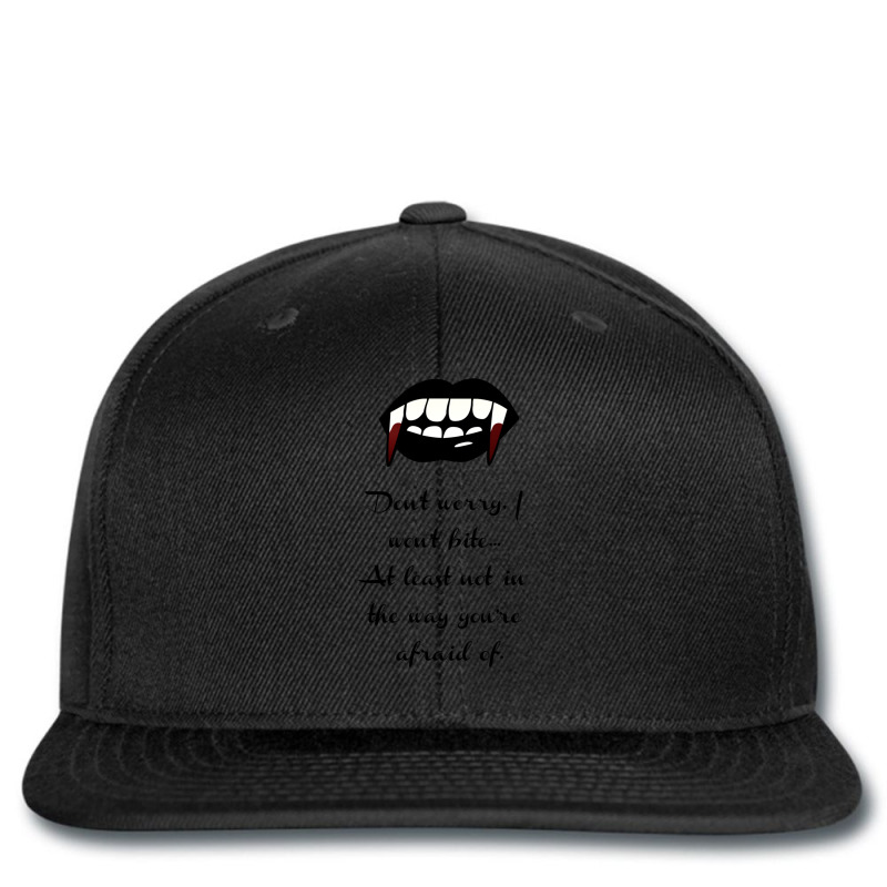 I Won_t Bite Printed hat by cm-arts | Artistshot