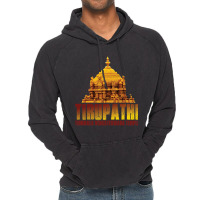 Tirupathi Tirumala Temple Vintage Hoodie | Artistshot