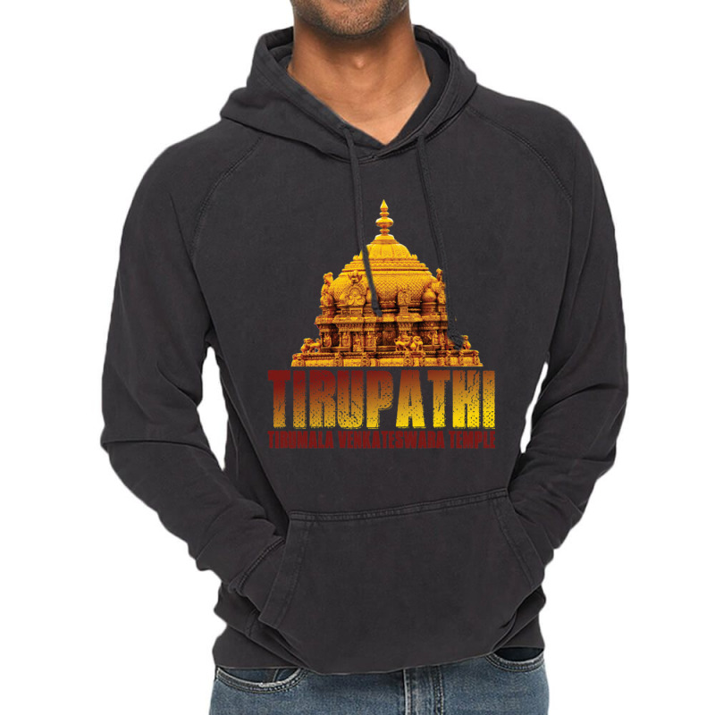 Tirupathi Tirumala Temple Vintage Hoodie by RILEYALLEN | Artistshot