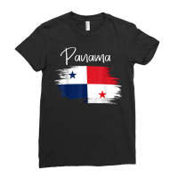 Panama Flag Tshirt, Panamanian Tshirt, Panama Flag For Women T Shirt Ladies Fitted T-shirt | Artistshot