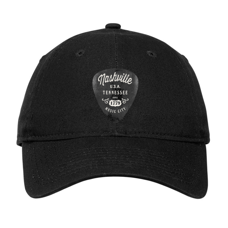 Nashville Music City Usa Vintage Adjustable Cap | Artistshot