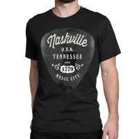 Nashville Music City Usa Vintage Classic T-shirt | Artistshot