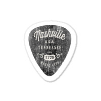 Nashville Music City Usa Vintage Sticker | Artistshot