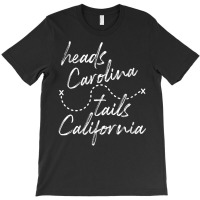 Womens Heads Carolina Tail California Western Summer Beach Paradise V T-shirt | Artistshot