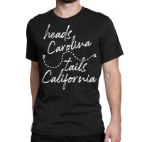 Womens Heads Carolina Tail California Western Summer Beach Paradise V Classic T-shirt | Artistshot