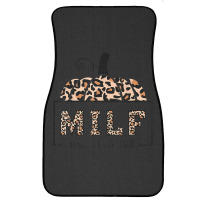 Milf Man I Love Fall Funny Woman Autumn Seasons Lover Front Car Mat | Artistshot