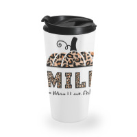 Milf Man I Love Fall Funny Woman Autumn Seasons Lover Travel Mug | Artistshot