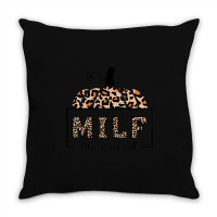 Milf Man I Love Fall Funny Woman Autumn Seasons Lover Throw Pillow | Artistshot