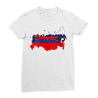 Womens Let's Remove Sanctions On Russia Peace Love And Nord Streams V Ladies Fitted T-shirt | Artistshot