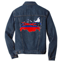 Womens Let's Remove Sanctions On Russia Peace Love And Nord Streams V Men Denim Jacket | Artistshot