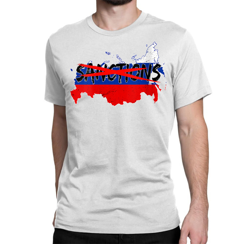 Womens Let's Remove Sanctions On Russia Peace Love And Nord Streams V Classic T-shirt by lukaegawaefu | Artistshot