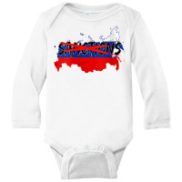 Womens Let's Remove Sanctions On Russia Peace Love And Nord Streams V Long Sleeve Baby Bodysuit | Artistshot