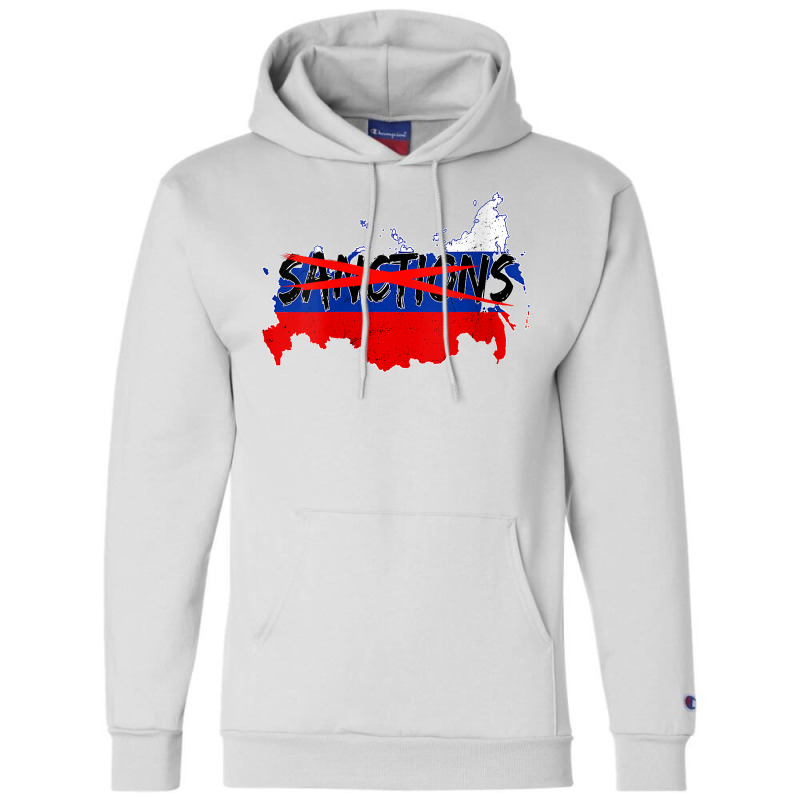 Womens Let's Remove Sanctions On Russia Peace Love And Nord Streams V Champion Hoodie by lukaegawaefu | Artistshot