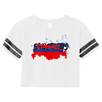 Womens Let's Remove Sanctions On Russia Peace Love And Nord Streams V Scorecard Crop Tee | Artistshot