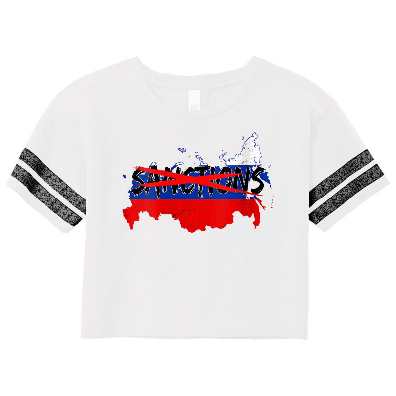 Womens Let's Remove Sanctions On Russia Peace Love And Nord Streams V Scorecard Crop Tee by lukaegawaefu | Artistshot