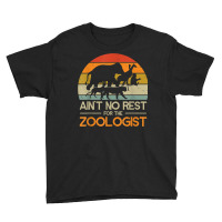 Zoologist Zookeeping Wildlife Zoology Zoo Employee Zookeeper Youth Tee | Artistshot