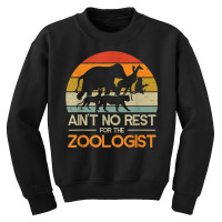 Zoologist Zookeeping Wildlife Zoology Zoo Employee Zookeeper Youth Sweatshirt | Artistshot