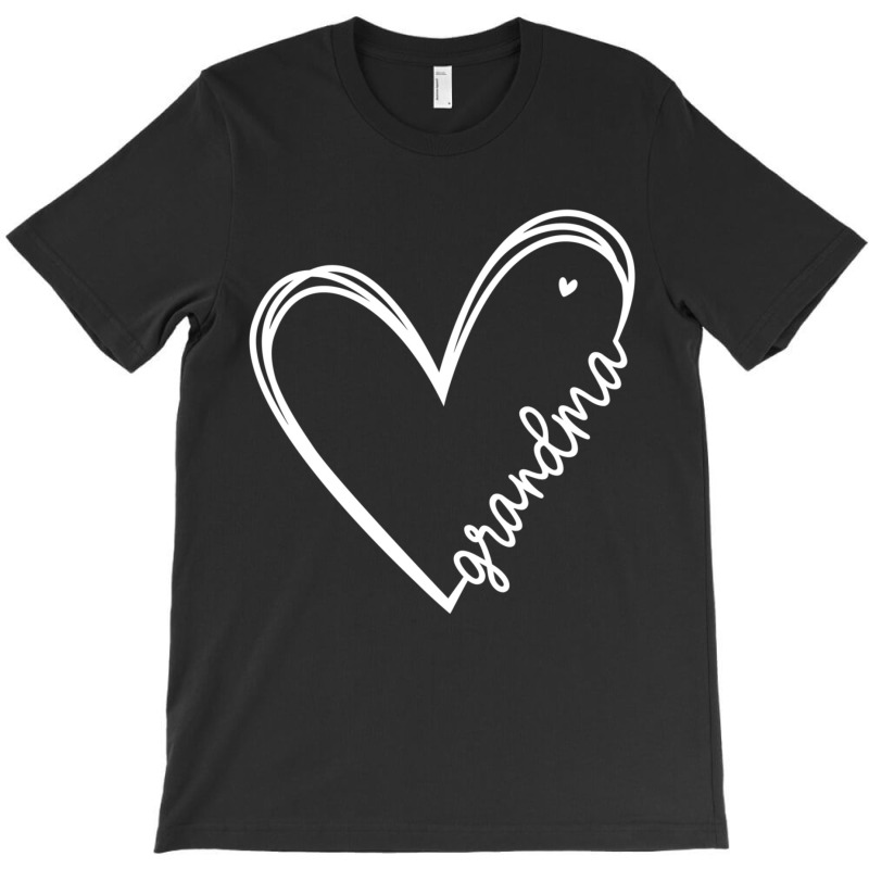 Grandma Heart Women For Christmas Mother's Day Birthdays T-shirt | Artistshot