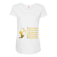 Vijayadashami Collection 3 Maternity Scoop Neck T-shirt | Artistshot