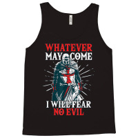 Templar Knight Costume, I Will Fear No Evil, Holy Crusader T Shirt Tank Top | Artistshot