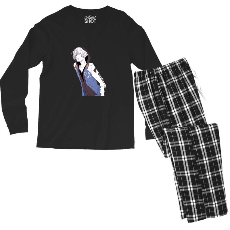 Anime Men's Long Sleeve Pajama Set by dosogedhe | Artistshot