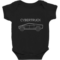 Cyber Tech Futuristic Truck For Auto Car Fans Baby Bodysuit | Artistshot