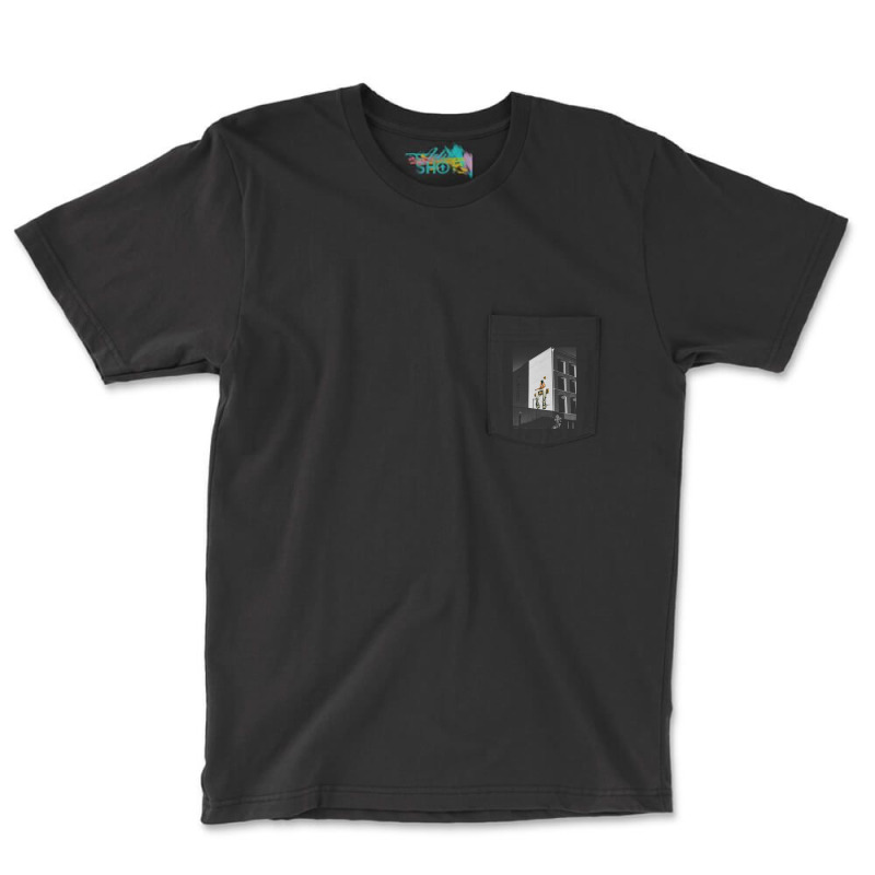 Rooftop Singer Pocket T-Shirt by cm-arts | Artistshot