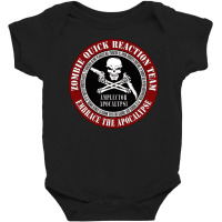 Zombie Quick Reaction Team Classic Baby Bodysuit | Artistshot