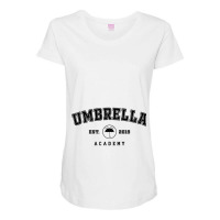 Superhero Series, Umbrella Academy Inspired, Umbrella Academy Maternity Scoop Neck T-shirt | Artistshot