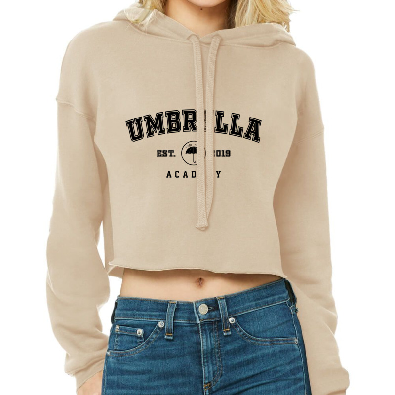 Superhero Series, Umbrella Academy Inspired, Umbrella Academy Cropped Hoodie by cm-arts | Artistshot