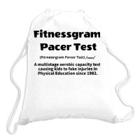 Womens Fitnessgram Pacer Test Fitness Testing V Neck T Shirt Drawstring Bags | Artistshot