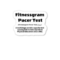 Womens Fitnessgram Pacer Test Fitness Testing V Neck T Shirt Sticker | Artistshot